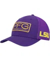 Columbia Men's  Purple Lsu Tigers Pfg Hooks Flex Hat In Purple