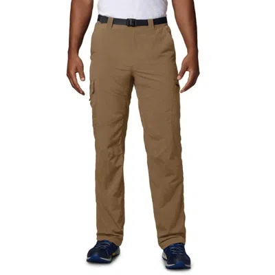 Columbia Men's  Silver Ridge Pants Brown Omni-shade Convertible Hiking Jzz566