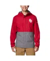 Columbia Men's Crimson Oklahoma Sooners Field Bound Omni-tech Full-zip Jacket In Red
