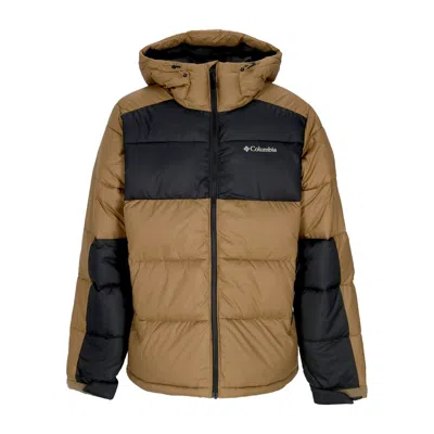 Columbia Men's Down Jacket Pike Lake Ii Hooded Jacket Delta/black