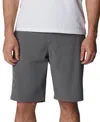 Columbia Men's Eaglecrest Performance Cargo Shorts In City Grey
