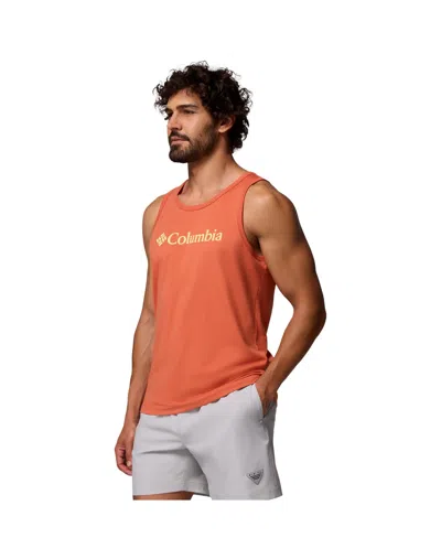 Columbia Men's Franchise Graphic Tank Top In Brown