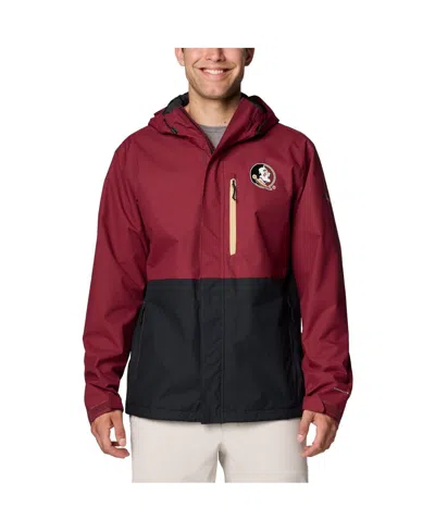 Columbia Men's Garnet Florida State Seminoles Field Bound Omni-tech Full-zip Jacket