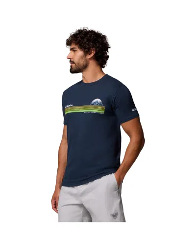 Columbia Men's Gauge Graphic T-shirt In Blue