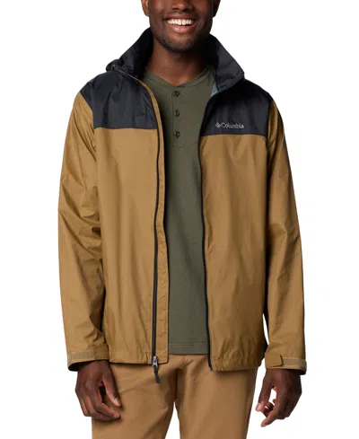 Columbia Men's Glennaker Lake Ii Rain Jacket In Delta,black