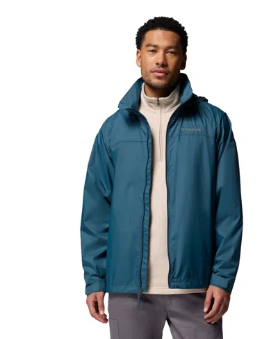 Columbia Men's Glennaker Lake Rain Jacket In Blue