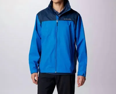 COLUMBIA MEN'S GLENNAKER LAKE RAIN JACKET IN BLUE