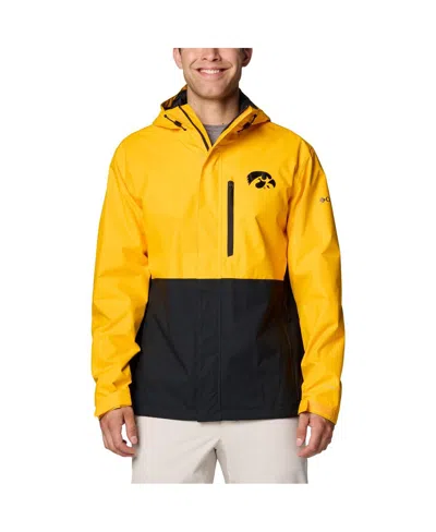 Columbia Men's Gold Iowa Hawkeyes Field Bound Omni-tech Full-zip Jacket
