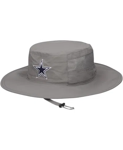 Columbia Men's Gray Dallas Cowboys Bora Bora Booney Iii Omni-shade Bucket Hat
