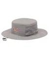 Columbia Men's Gray Lsu Tigers Bora Bora Iii Omni-shade Booney Hat In Gray
