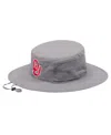 Columbia Men's Gray Oklahoma Sooners Bora Bora Iii Omni-shade Booney Hat In Gray