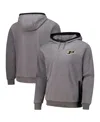 Columbia Men's Gray Purdue Boilermakers Flanker Fleece Pullover Hoodie In Gray