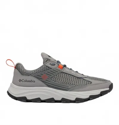 Columbia Men's Hatana Breathe Sneakers In Titanium Grey Steel/red Quartz In Animal Print