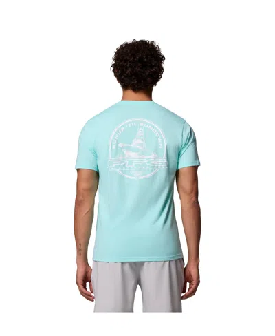 Columbia Men's Henlo Graphic T-shirt In Blue