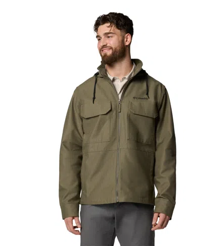 Columbia Men's Indigo Canyon Jacket In Stone Gree