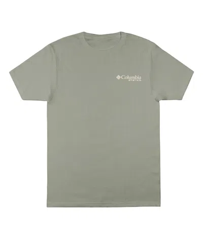 Columbia Men's Keaton Short Sleeve Graphic Tee In Safari