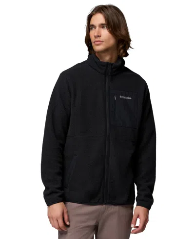 Columbia Men's Kenton Park Full-zip Fleece Jacket In Black