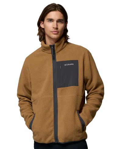 Columbia Men's Kenton Park Full-zip Fleece Jacket In Brown