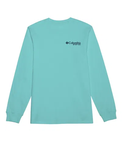 Columbia Men's Kit Long Sleeve Graphic Tee In Gulfstream
