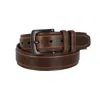Columbia Men's Leather Double Loop Padded Belt In Brown