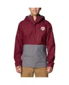 Columbia Men's Maroon Texas A&m Aggies Field Bound Omni-tech Full-zip Jacket In Red