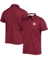 Columbia Maroon Texas A&m Aggies Tech Trail Omni-shade Polo In Tam Deep