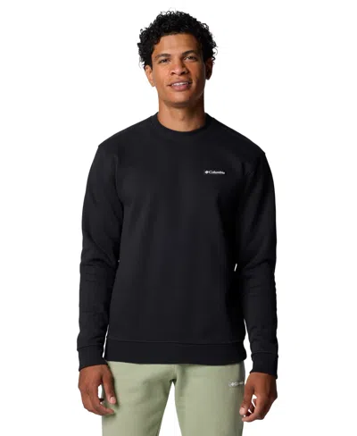 Columbia Men's Meridian Creek Crewneck Sweatshirt In Black
