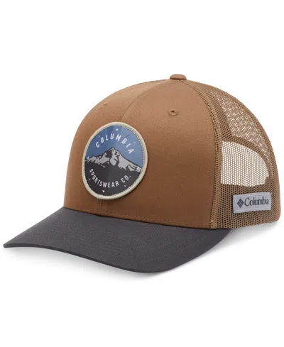 Columbia Men's Mesh Snap Back Hat In Brown
