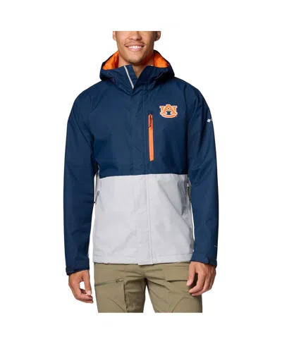 Columbia Men's Navy Auburn Tigers Field Bound Omni-tech Full-zip Jacket