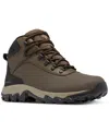 Columbia Men's Newton Explorer Hiking Boots In Cordovan,stone Green