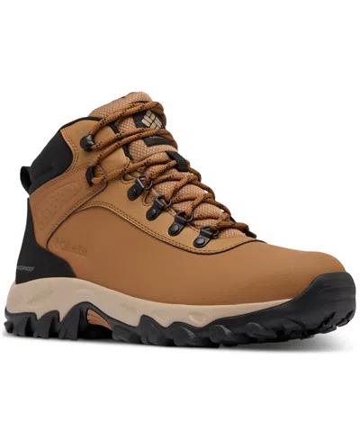 Columbia Men's Newton Explorer Hiking Boots In Elk,black