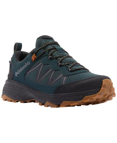 Columbia Peakfreak Rush Outdry Men's Climbing Shoes Blue Spruce/caramel: 7.5 D - Medium In Gray