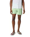 Columbia Men's Performance Rambler Logo Swim Trunks In Green