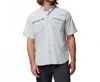 Columbia Men's Pfg Bahama Ii Short Sleeve Shirt In Cool Grey In Gray