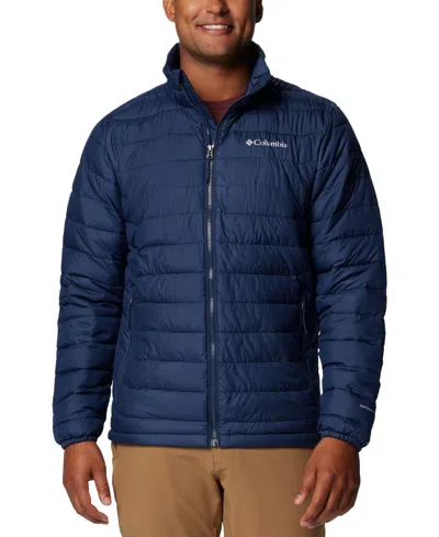 Columbia Men's Powder Lite Ii Puffer Jacket In Collegiate Navy