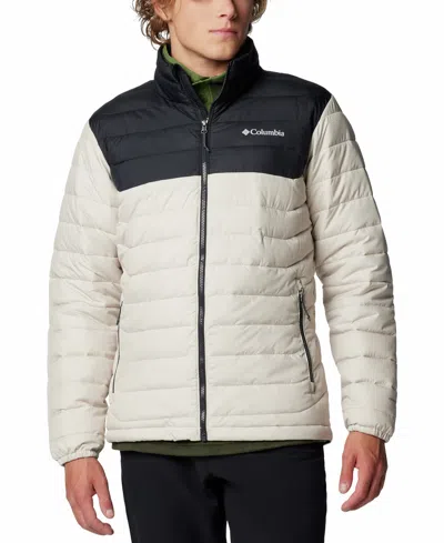 Columbia Men's Powder Lite Ii Puffer Jacket In Dark Stone,black