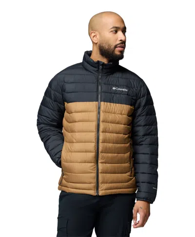 Columbia Men's Powder Lite Ii Puffer Jacket In Delta,black