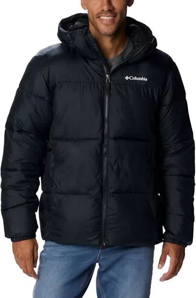 Columbia Pike Lake Ii Men's Down Jacket Hooded Black