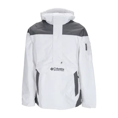 Columbia Men's Pullover Jacket Challenger Pullover White/city Grey