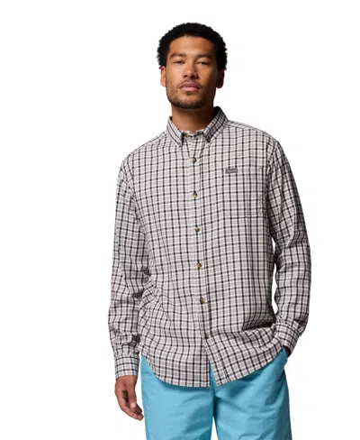 Columbia Men's Rapid Rivers Long Sleeve Shirt In Gray