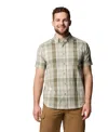 Columbia Men's Rapid Rivers Short Sleeve Shirt In Safari Mul