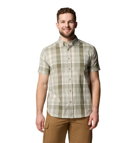 Columbia Men's Rapid Rivers Short Sleeve Shirt In Safari Mul