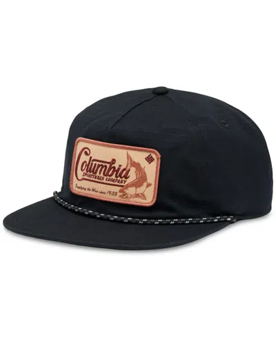Columbia Men's Ratchet Strap Snap Back Hat In Black,west Fis