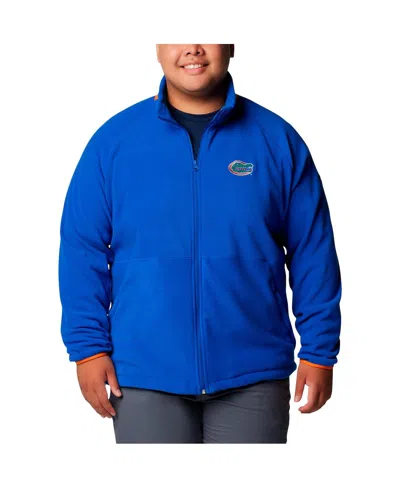 Columbia Men's Royal Florida Gators Big Tall Flanker Iv Fleece Raglan Full-zip Jacket