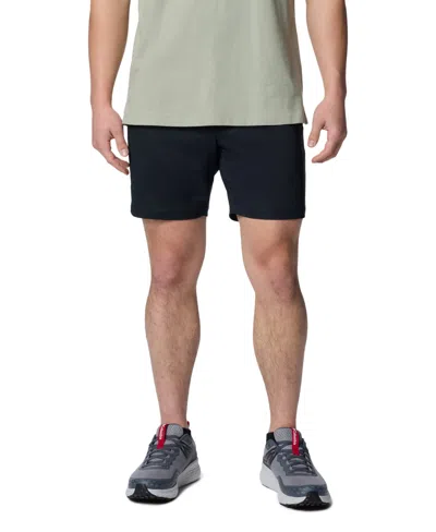Columbia Men's Sage Peak Regular-fit Chino Shorts In Black