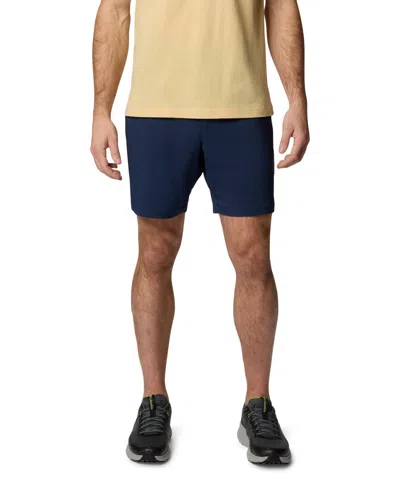 Columbia Men's Sage Peak Regular-fit Chino Shorts In Blue