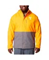 Columbia Men's Scarlet Ohio State Buckeyes Big Tall Field Bound Omni-tech Full-zip Jacket In Tennessee Orange