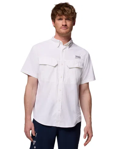 Columbia Men's Skiff Guide Ii Short-sleeve Shirt In White