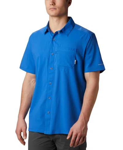 Columbia Men's Slack Tide Camp Shirt In Vivid Blue