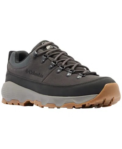 Columbia Men's Suede Lace-up Round-toe Hiking Shoes In Brown
